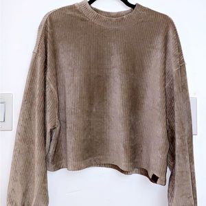 ~Long Sleeve Corduroy Top~